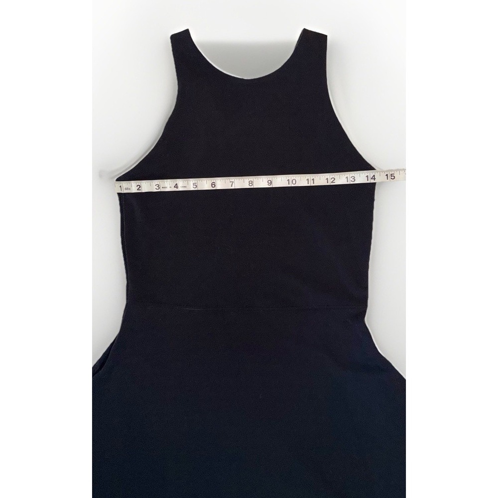 Athleta Conscious Dress Black‎ Women's XS A-Line with Pockets LBD - Picture 8 of 12